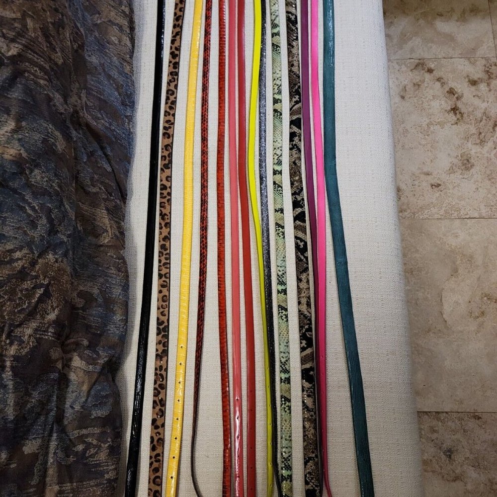 ANN TAYLOR Belts New  Lot of 14 Women's Designer Fashion Leather  Size, M